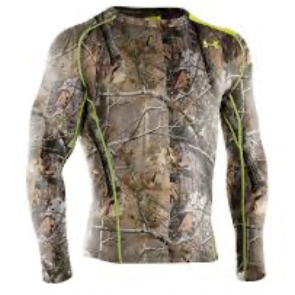 Under Armour Realtree Scent Control Hunting Longsleeve Size 3XL